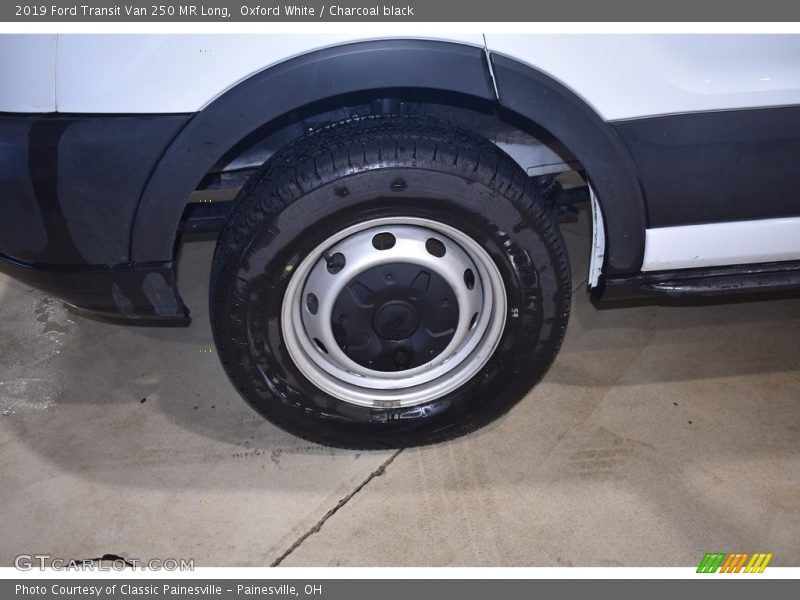 Oxford White / Charcoal black 2019 Ford Transit Van 250 MR Long