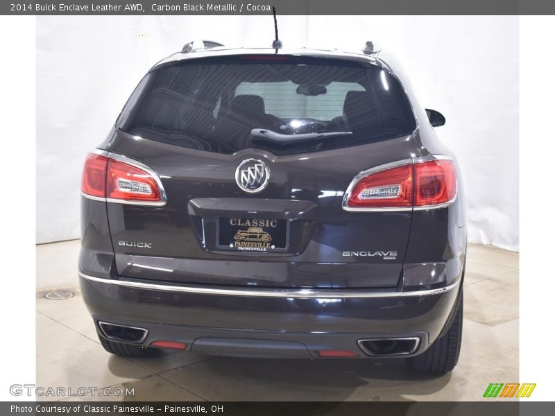 Carbon Black Metallic / Cocoa 2014 Buick Enclave Leather AWD