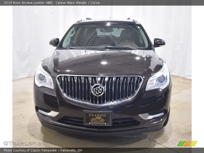 Carbon Black Metallic / Cocoa 2014 Buick Enclave Leather AWD