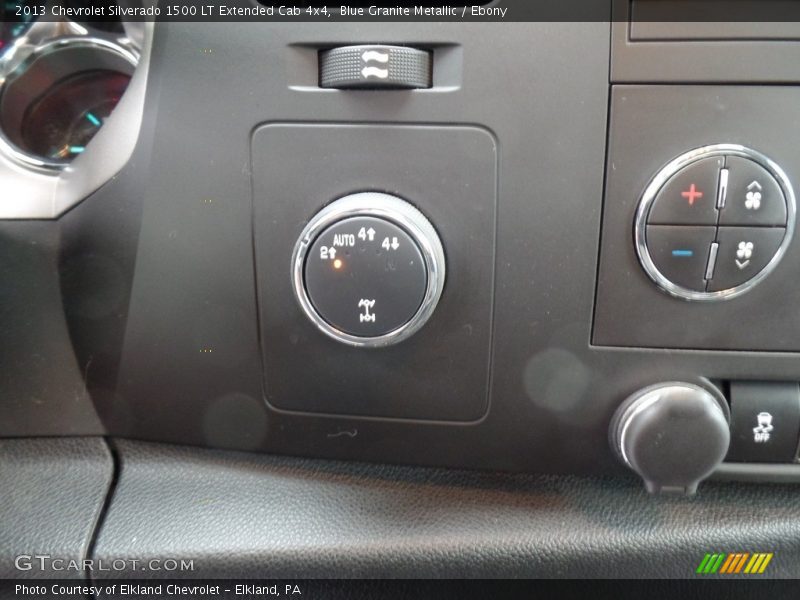 Blue Granite Metallic / Ebony 2013 Chevrolet Silverado 1500 LT Extended Cab 4x4