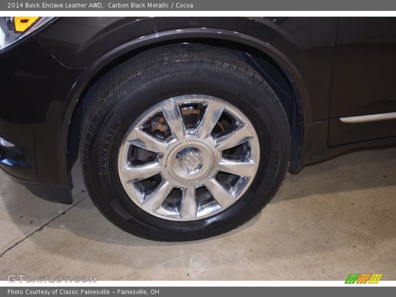 Carbon Black Metallic / Cocoa 2014 Buick Enclave Leather AWD