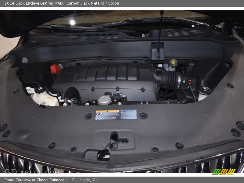 Carbon Black Metallic / Cocoa 2014 Buick Enclave Leather AWD