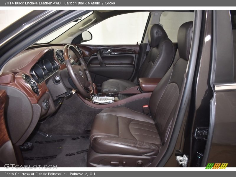 Carbon Black Metallic / Cocoa 2014 Buick Enclave Leather AWD