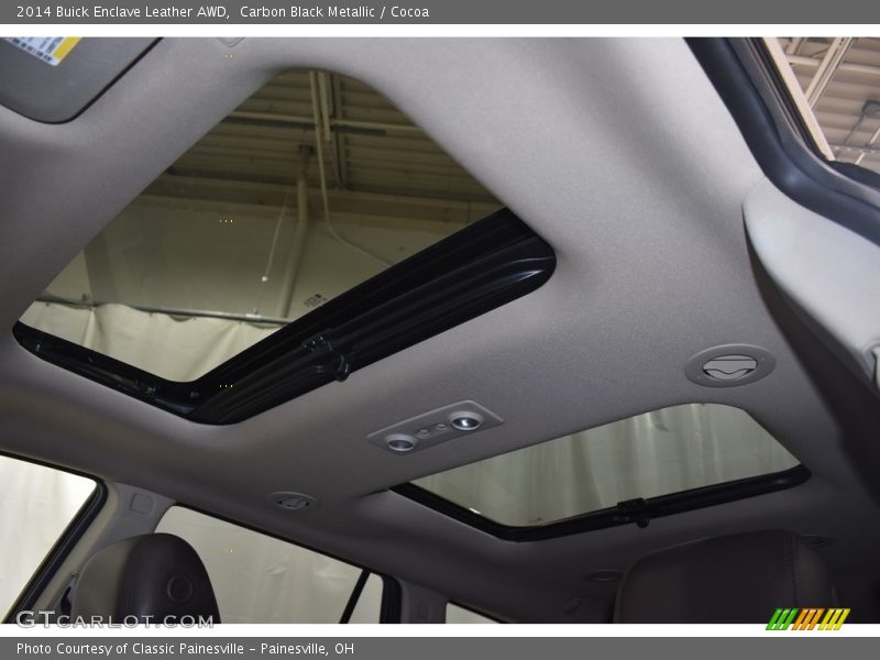 Carbon Black Metallic / Cocoa 2014 Buick Enclave Leather AWD