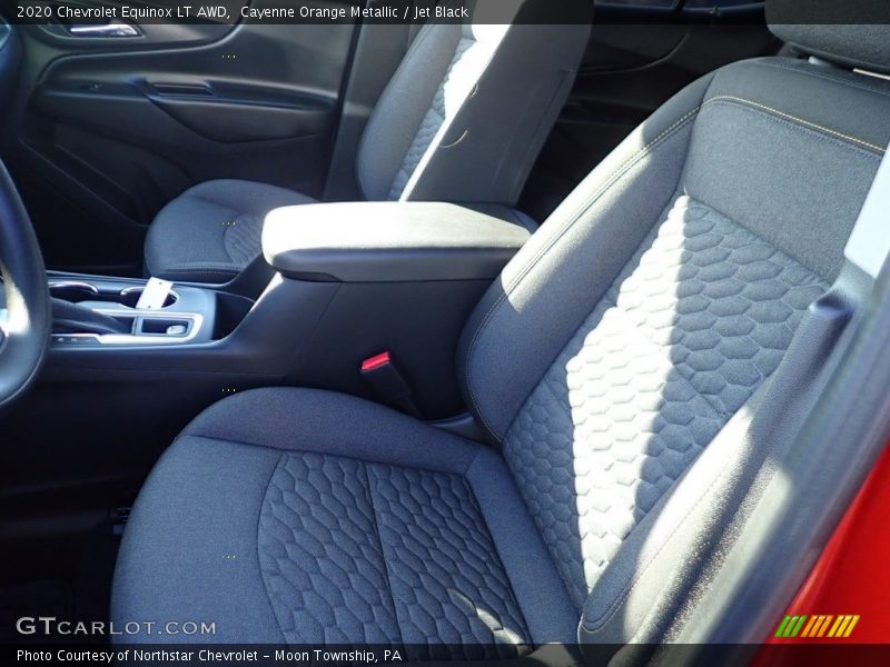 Cayenne Orange Metallic / Jet Black 2020 Chevrolet Equinox LT AWD
