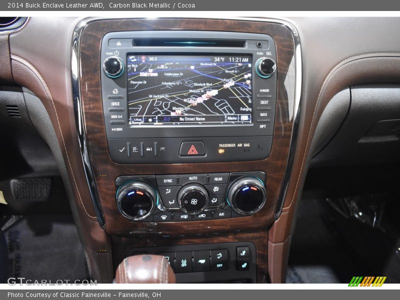 Carbon Black Metallic / Cocoa 2014 Buick Enclave Leather AWD