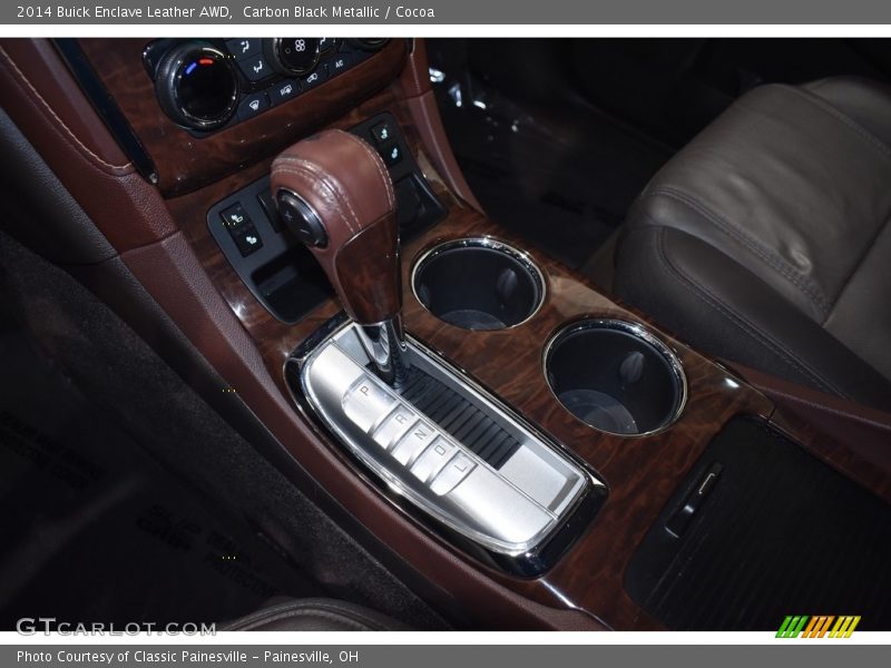 Carbon Black Metallic / Cocoa 2014 Buick Enclave Leather AWD
