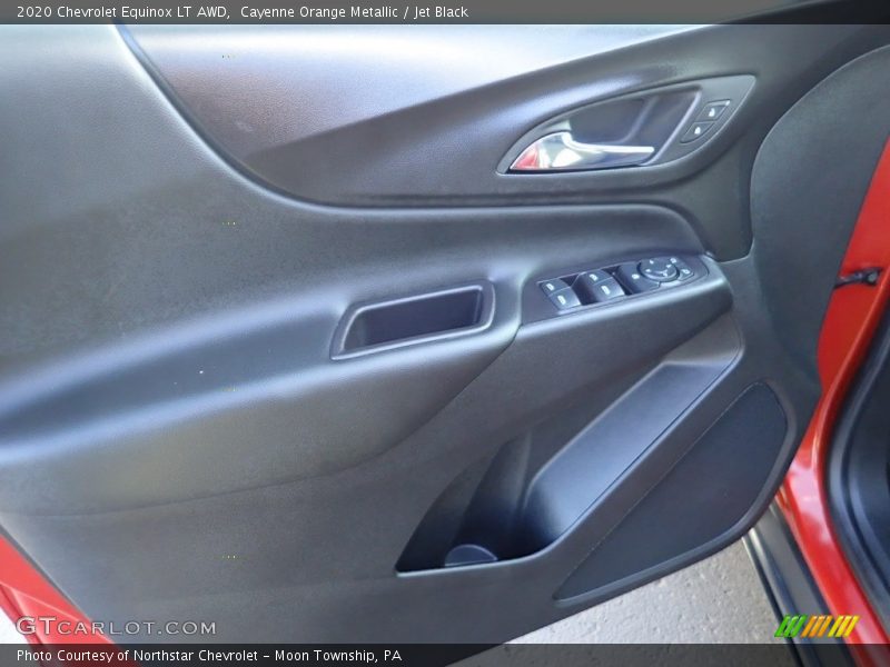 Cayenne Orange Metallic / Jet Black 2020 Chevrolet Equinox LT AWD