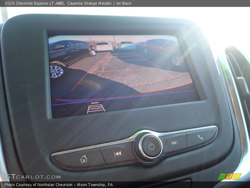 Cayenne Orange Metallic / Jet Black 2020 Chevrolet Equinox LT AWD