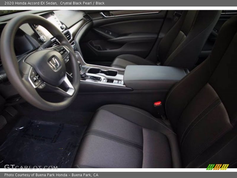Crystal Black Pearl / Black 2020 Honda Accord EX Sedan