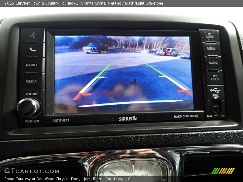 Granite Crystal Metallic / Black/Light Graystone 2015 Chrysler Town & Country Touring-L