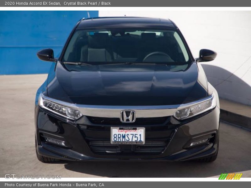 Crystal Black Pearl / Black 2020 Honda Accord EX Sedan