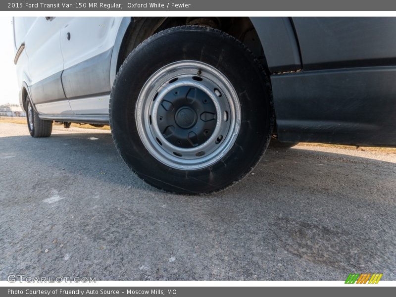 Oxford White / Pewter 2015 Ford Transit Van 150 MR Regular