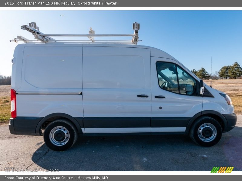 Oxford White / Pewter 2015 Ford Transit Van 150 MR Regular