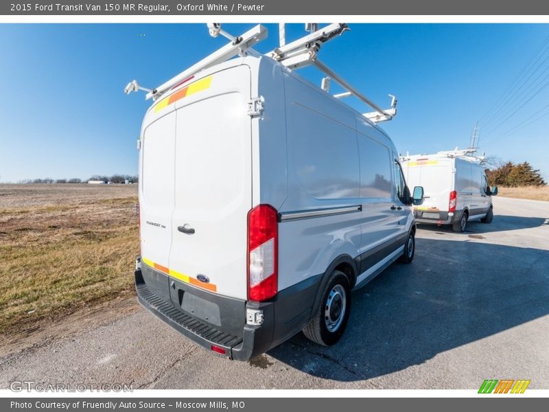 Oxford White / Pewter 2015 Ford Transit Van 150 MR Regular