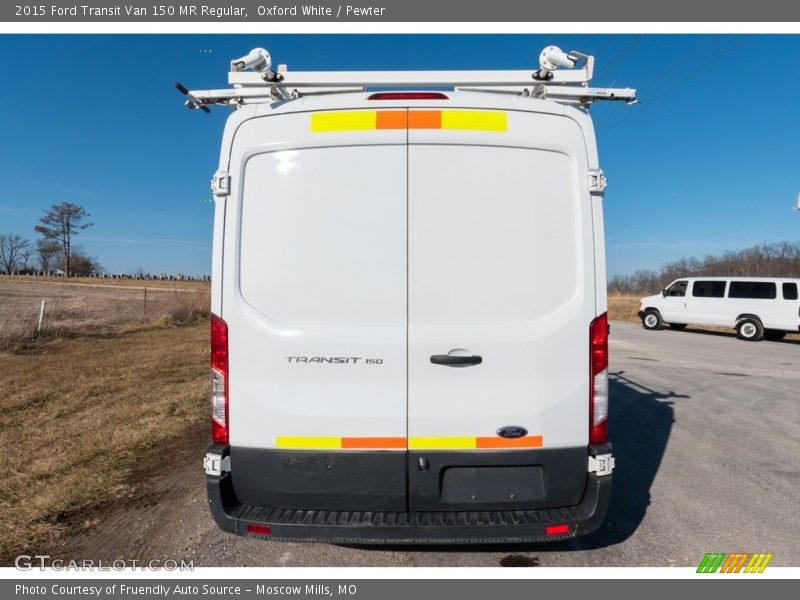 Oxford White / Pewter 2015 Ford Transit Van 150 MR Regular