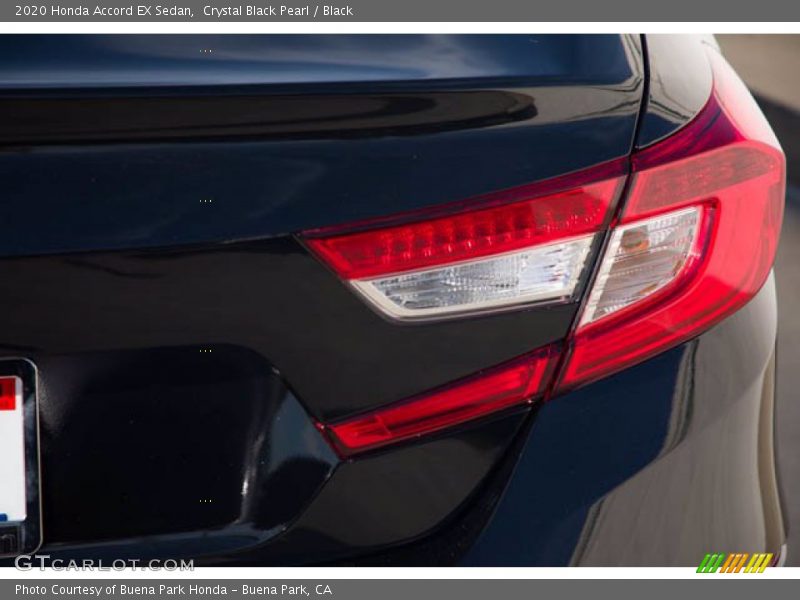 Crystal Black Pearl / Black 2020 Honda Accord EX Sedan