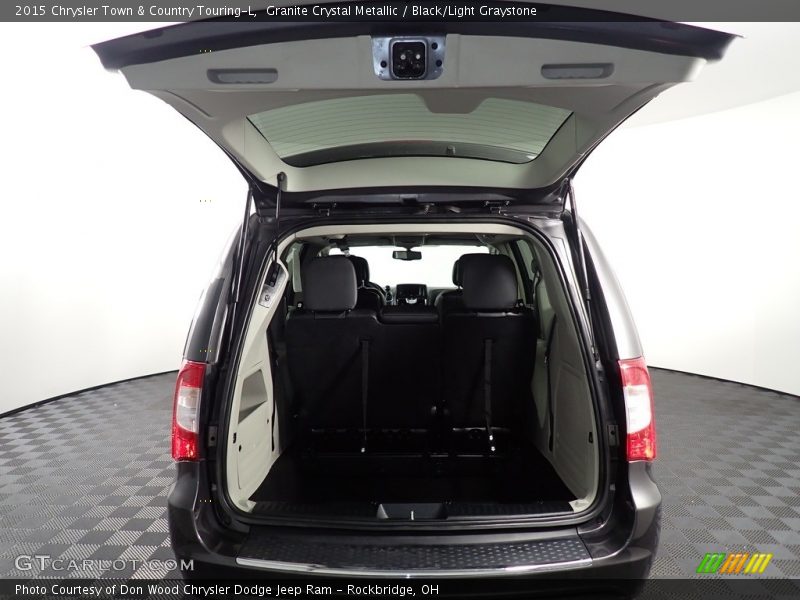 Granite Crystal Metallic / Black/Light Graystone 2015 Chrysler Town & Country Touring-L