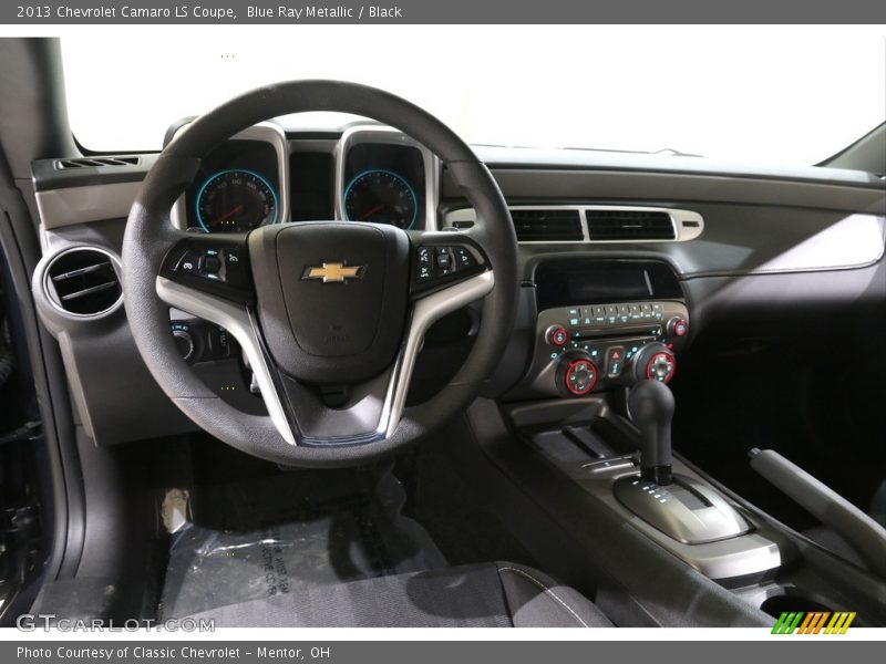 Blue Ray Metallic / Black 2013 Chevrolet Camaro LS Coupe