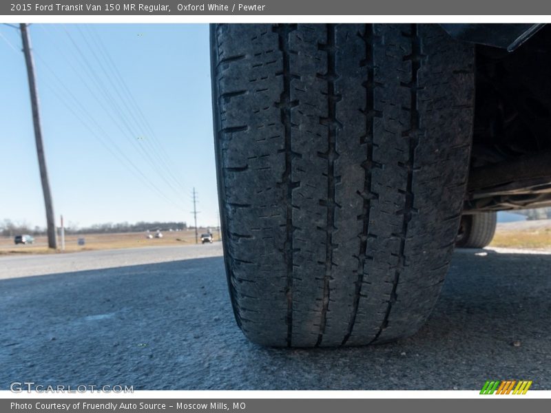 Oxford White / Pewter 2015 Ford Transit Van 150 MR Regular
