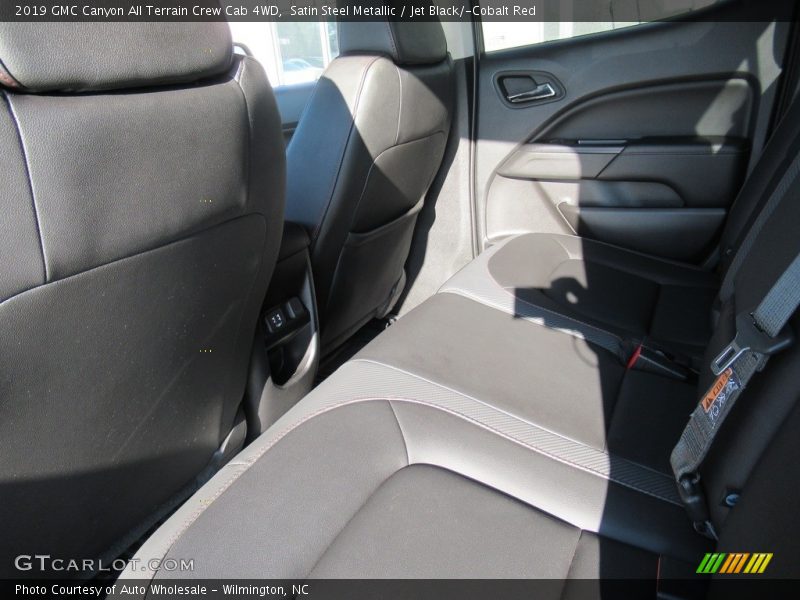 Satin Steel Metallic / Jet Black/­Cobalt Red 2019 GMC Canyon All Terrain Crew Cab 4WD