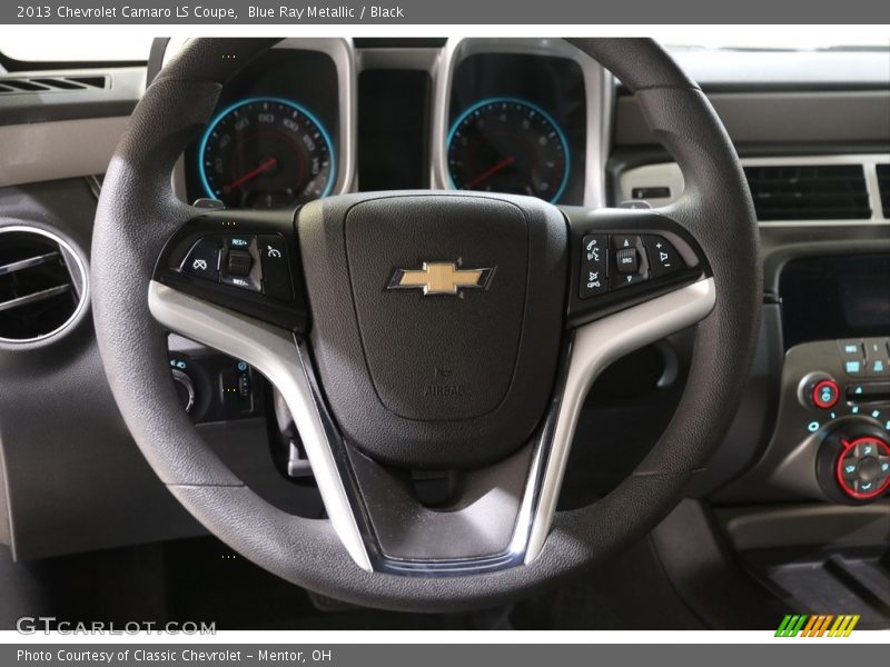 Blue Ray Metallic / Black 2013 Chevrolet Camaro LS Coupe
