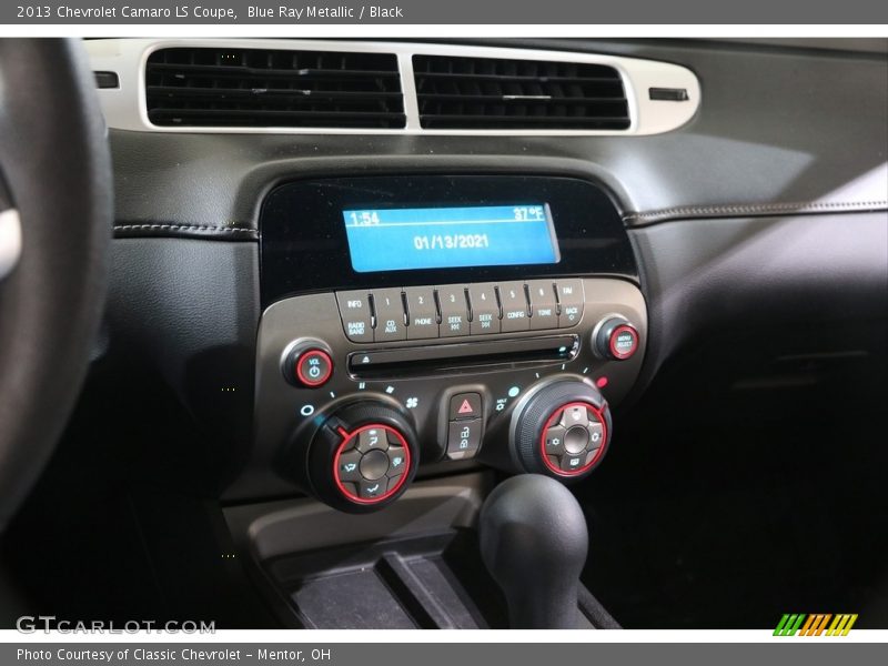 Blue Ray Metallic / Black 2013 Chevrolet Camaro LS Coupe