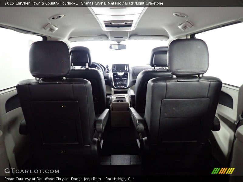 Granite Crystal Metallic / Black/Light Graystone 2015 Chrysler Town & Country Touring-L