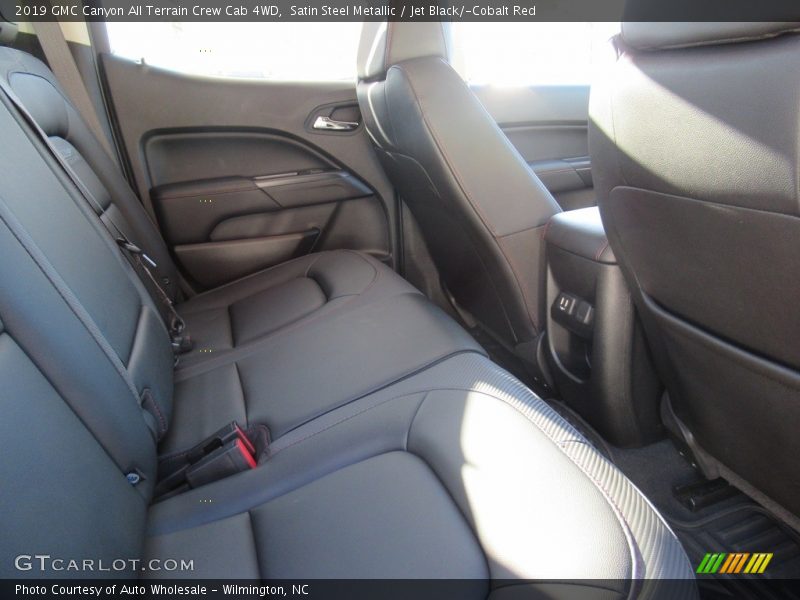 Satin Steel Metallic / Jet Black/­Cobalt Red 2019 GMC Canyon All Terrain Crew Cab 4WD