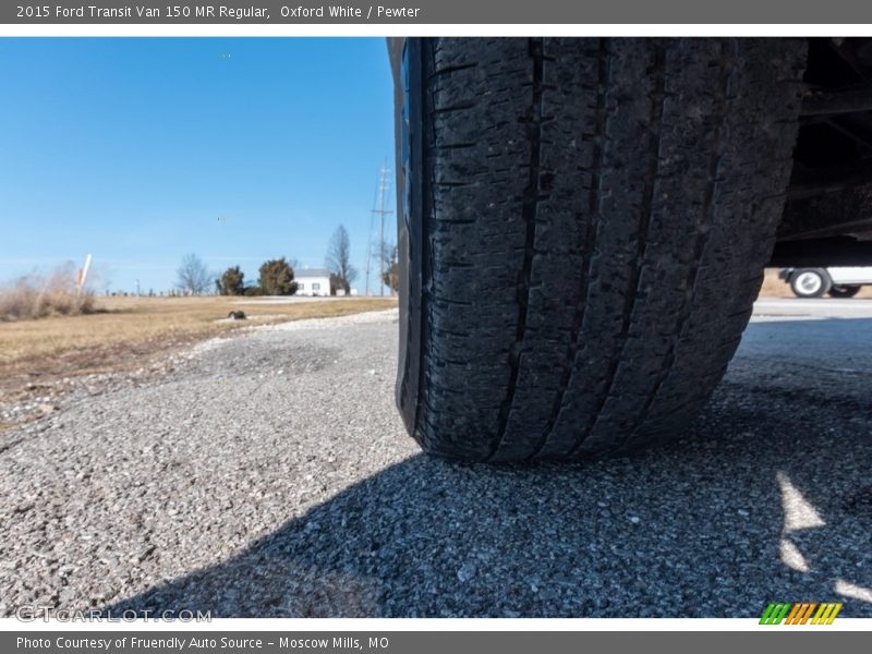 Oxford White / Pewter 2015 Ford Transit Van 150 MR Regular