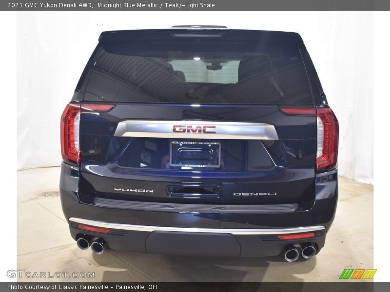 Midnight Blue Metallic / Teak/­Light Shale 2021 GMC Yukon Denali 4WD