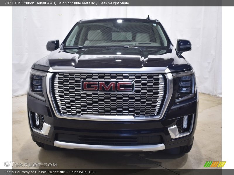 Midnight Blue Metallic / Teak/­Light Shale 2021 GMC Yukon Denali 4WD