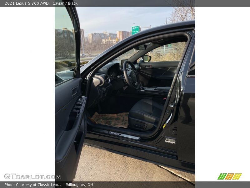 Front Seat of 2021 IS 300 AWD