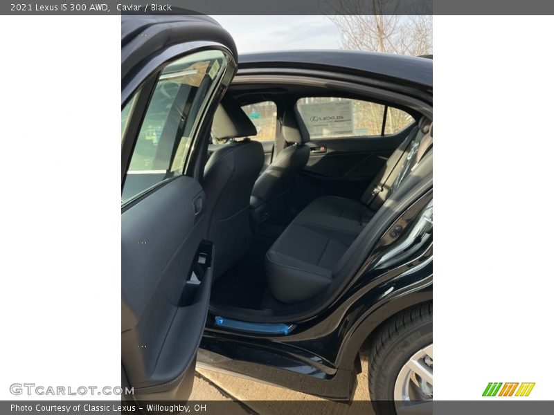 Rear Seat of 2021 IS 300 AWD