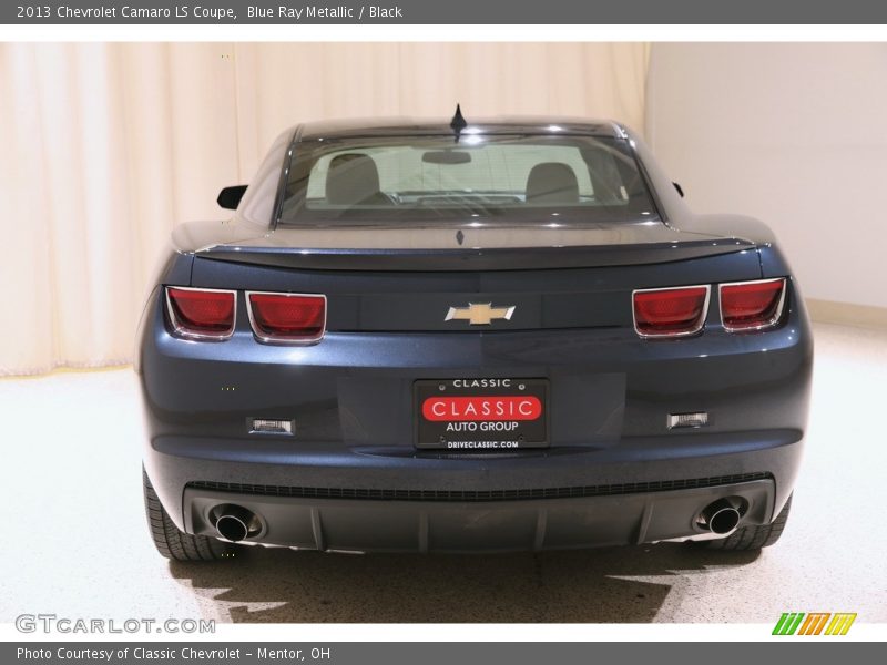 Blue Ray Metallic / Black 2013 Chevrolet Camaro LS Coupe