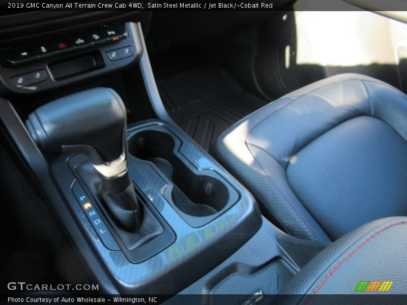 Satin Steel Metallic / Jet Black/­Cobalt Red 2019 GMC Canyon All Terrain Crew Cab 4WD