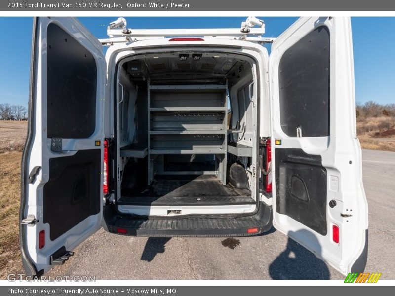 Oxford White / Pewter 2015 Ford Transit Van 150 MR Regular