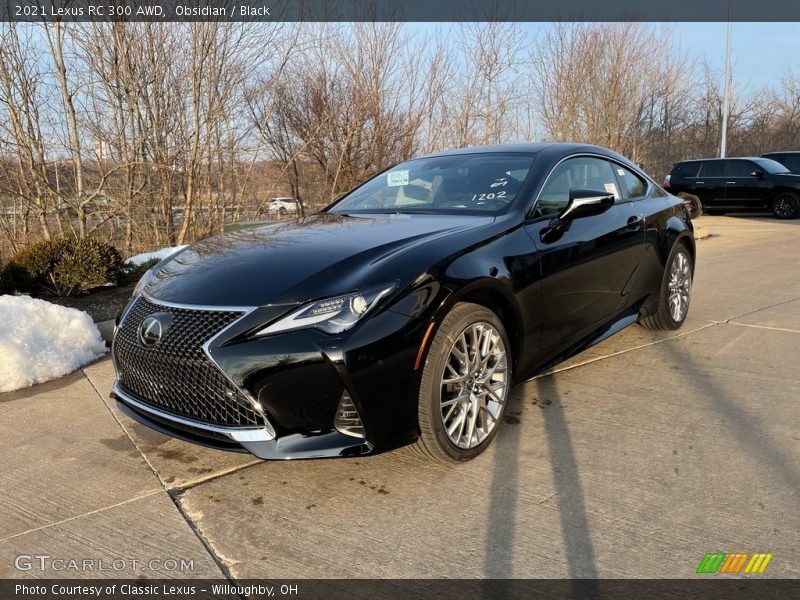 Front 3/4 View of 2021 RC 300 AWD