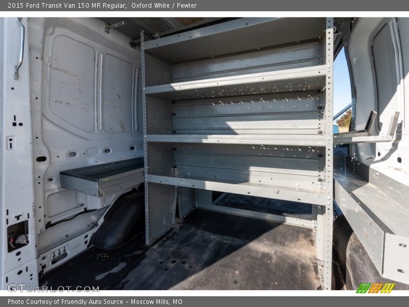 Oxford White / Pewter 2015 Ford Transit Van 150 MR Regular