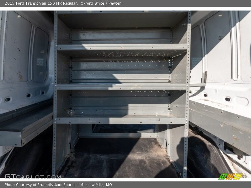 Oxford White / Pewter 2015 Ford Transit Van 150 MR Regular