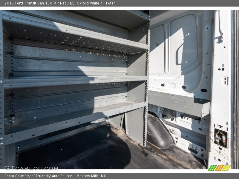 Oxford White / Pewter 2015 Ford Transit Van 150 MR Regular