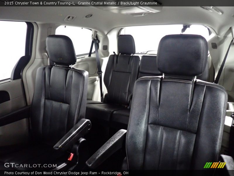 Granite Crystal Metallic / Black/Light Graystone 2015 Chrysler Town & Country Touring-L