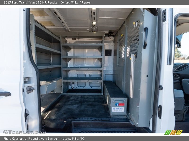 Oxford White / Pewter 2015 Ford Transit Van 150 MR Regular