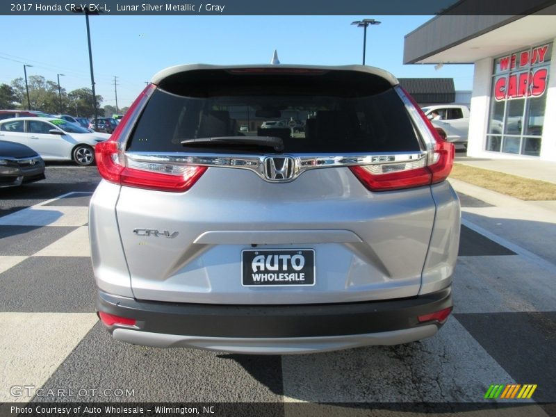 Lunar Silver Metallic / Gray 2017 Honda CR-V EX-L