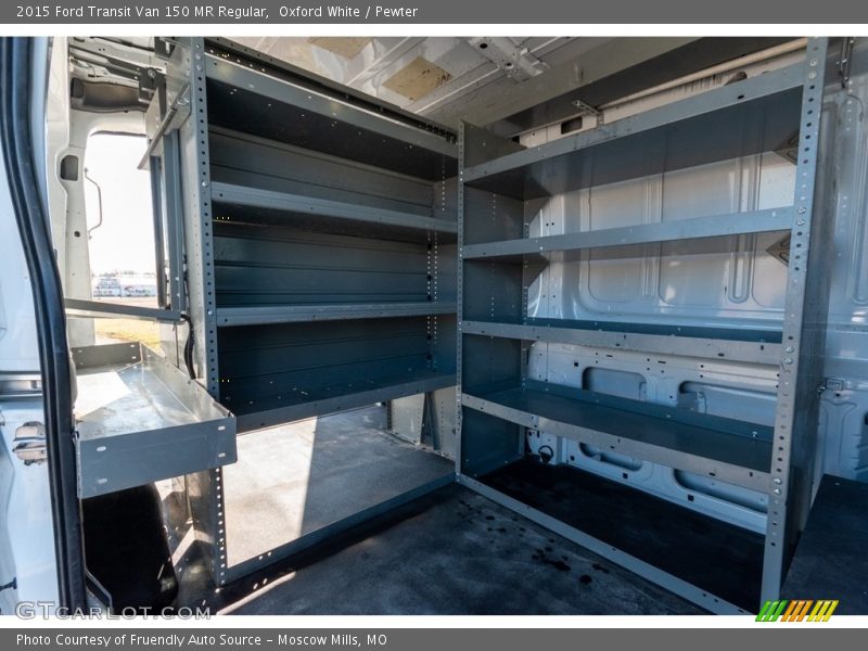 Oxford White / Pewter 2015 Ford Transit Van 150 MR Regular