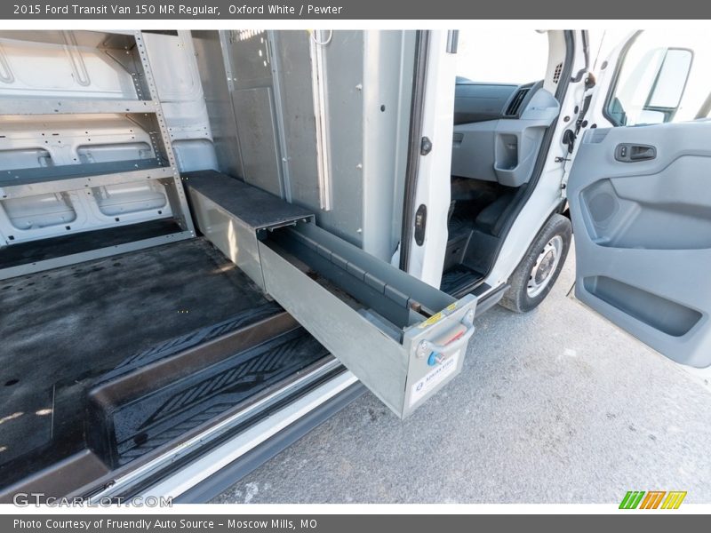 Oxford White / Pewter 2015 Ford Transit Van 150 MR Regular