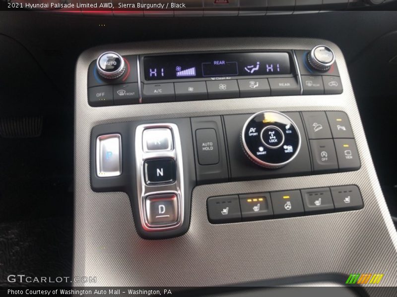 Sierra Burgundy / Black 2021 Hyundai Palisade Limited AWD