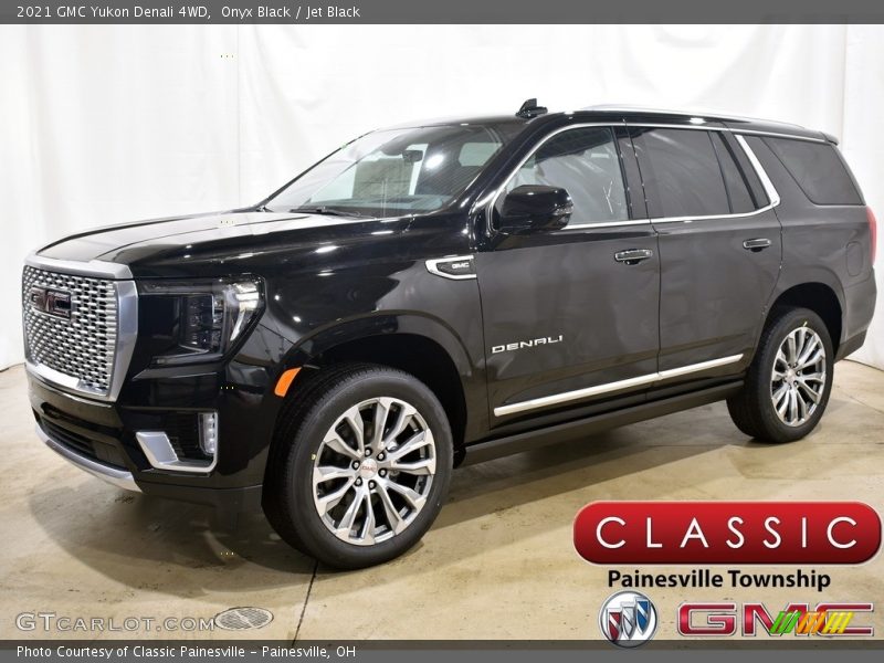 Onyx Black / Jet Black 2021 GMC Yukon Denali 4WD