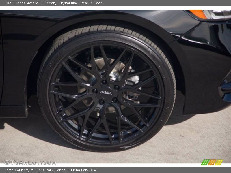 Crystal Black Pearl / Black 2020 Honda Accord EX Sedan