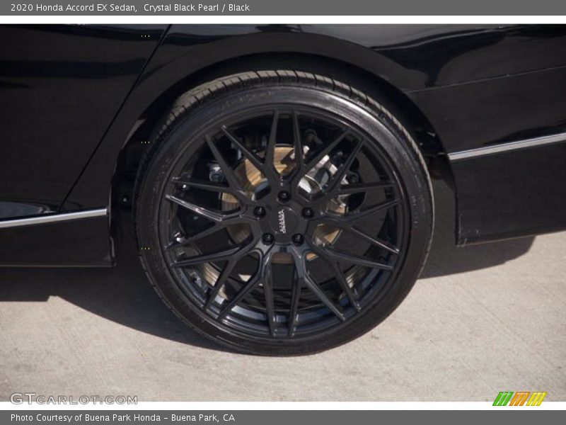 Crystal Black Pearl / Black 2020 Honda Accord EX Sedan